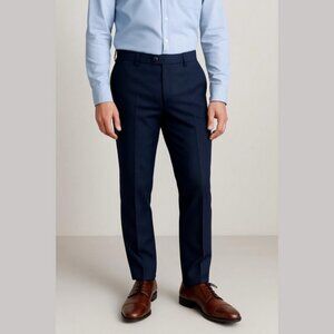 NWT Mens 7.5 lace up brown dress shoes